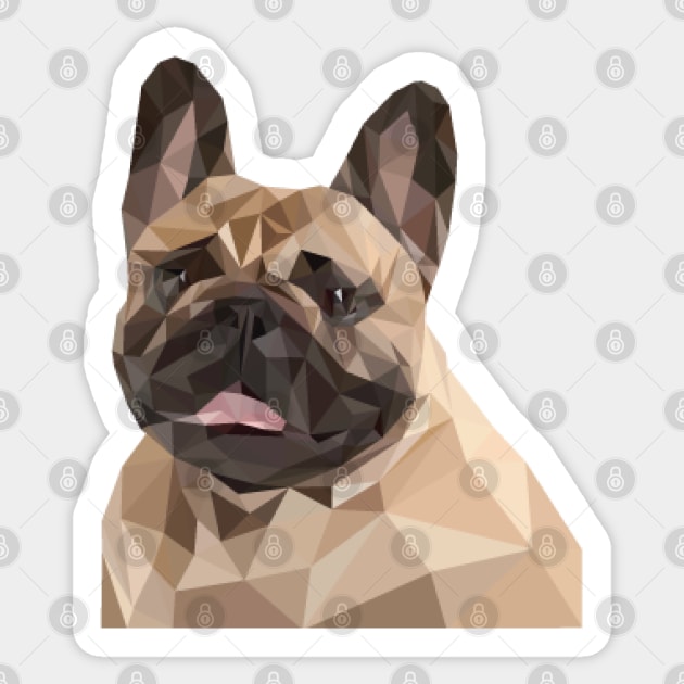 Bulldog Sticker by Hermanitas Design